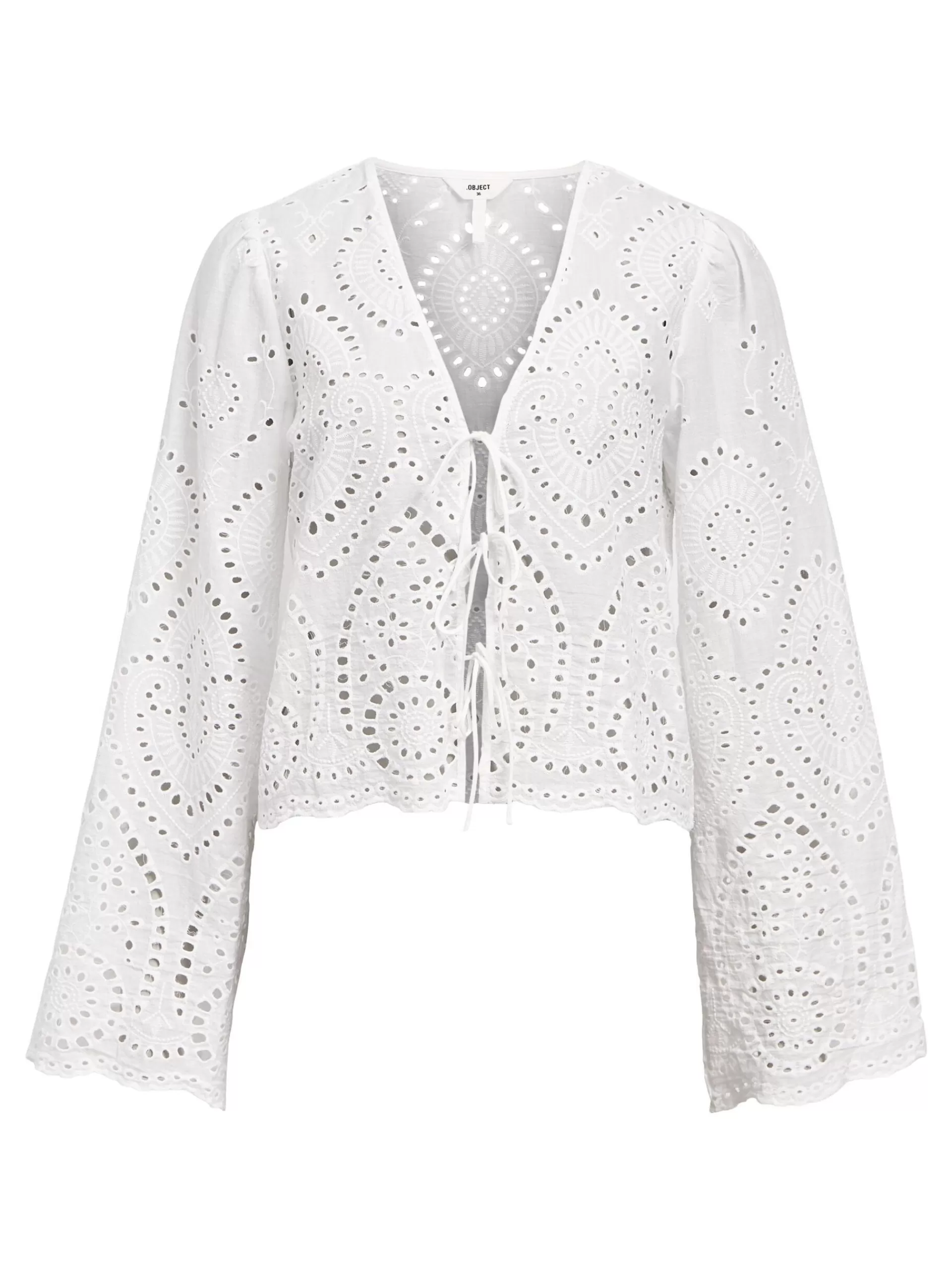 OBJECT BRODERIE ANGLAISE BLUS*Kvinnor Skjortor | Toppar