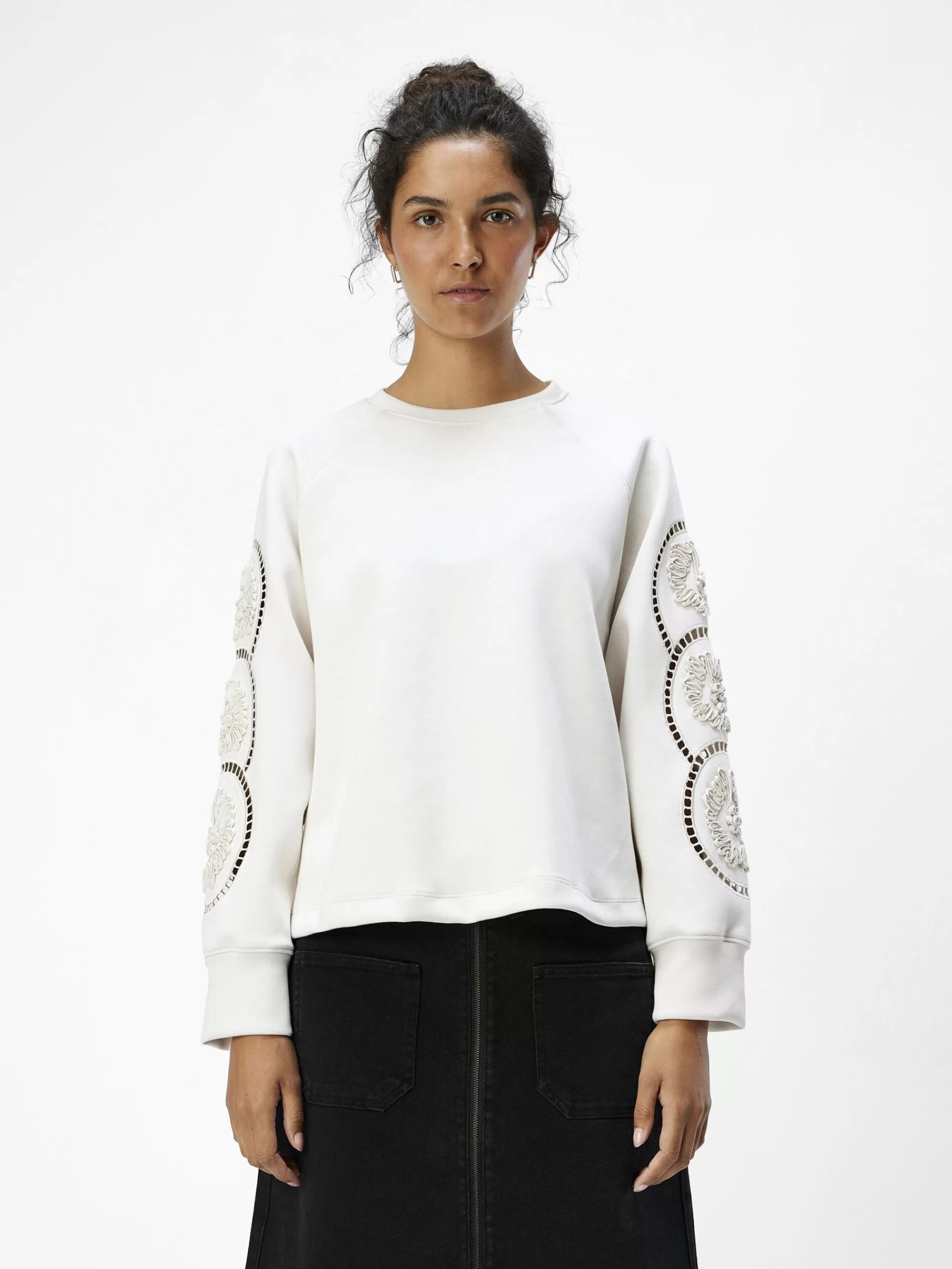 OBJECT BRODYRPRYDD SWEATSHIRT*Kvinnor Toppar