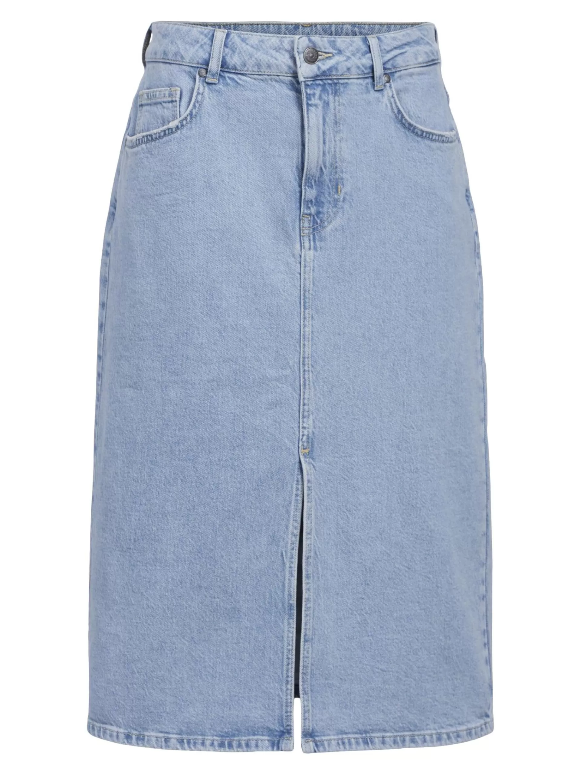 OBJECT DENIM MIDIKJOL*Kvinnor Basic | Kjolar