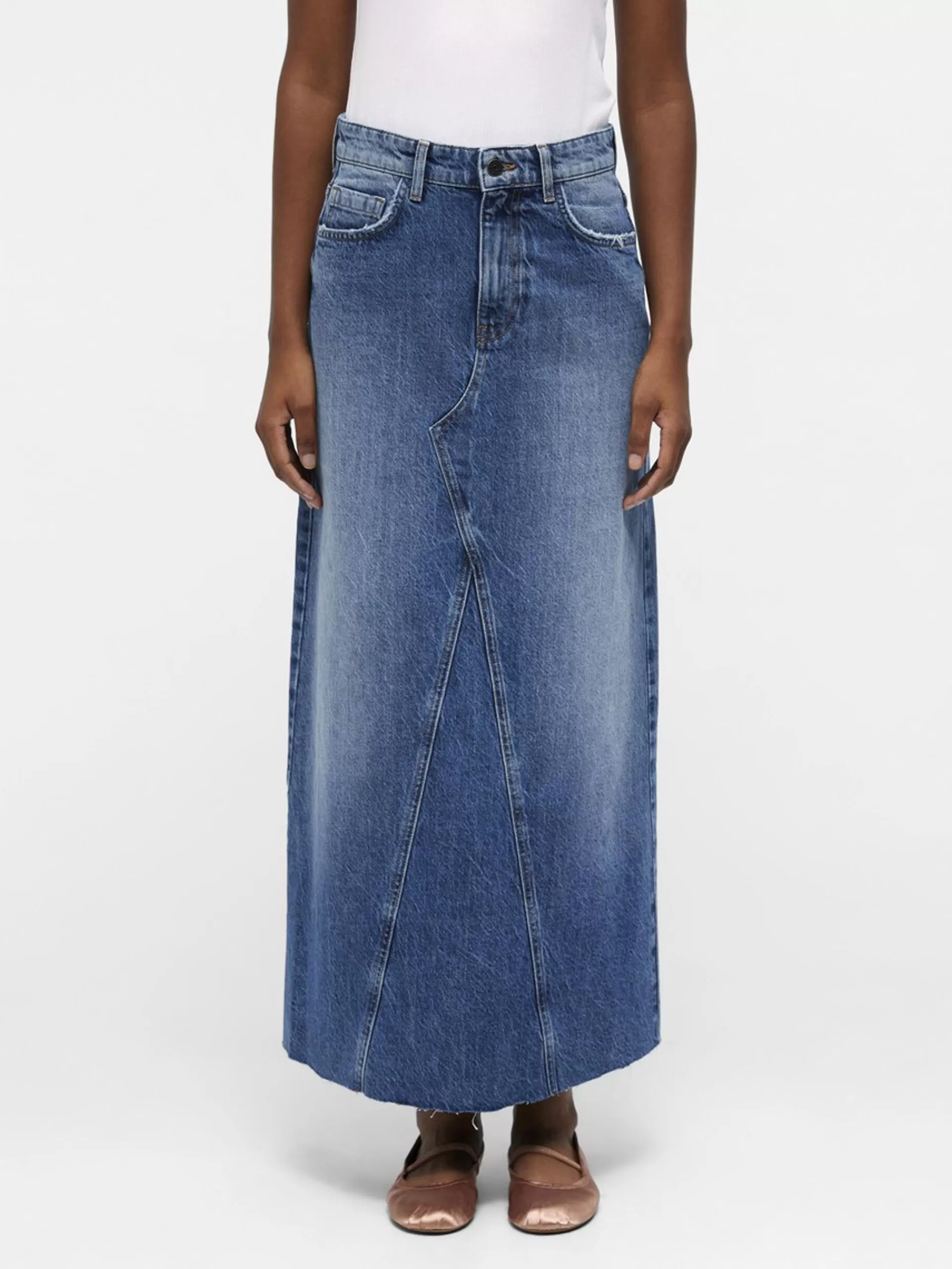 OBJECT OBJHARLOW MAXI JEANSKJOL*Kvinnor Basic | Kjolar